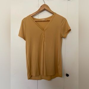 Pink Rose Button Tshirt